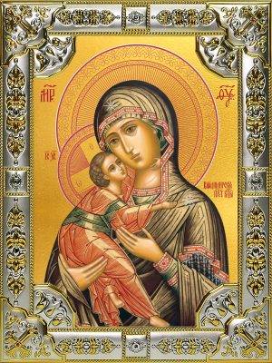 купить икону Божьей Матери Владимирская B-204