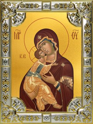 купить икону Божьей Матери Владимирская B-205