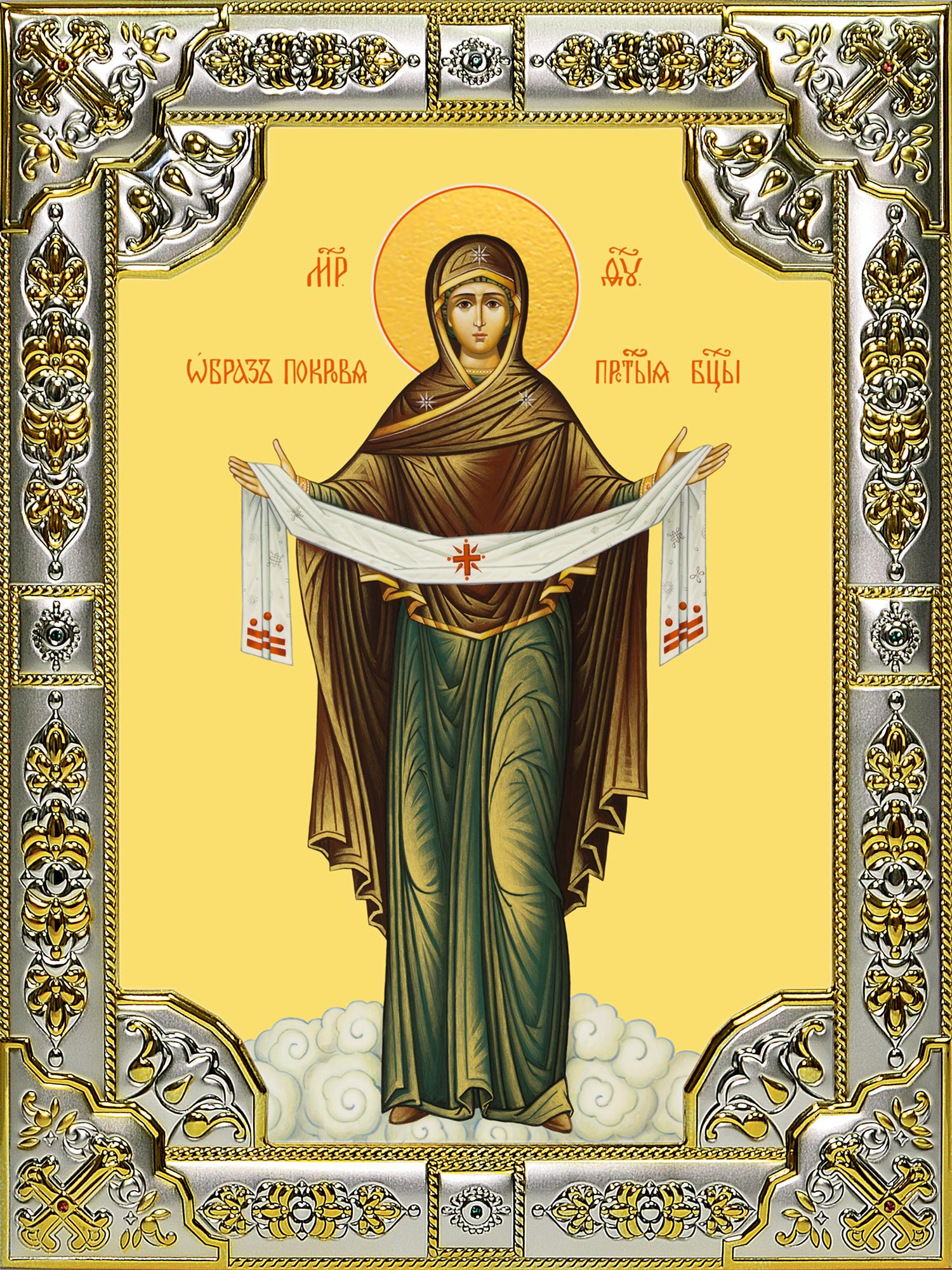 купить икону Божьей Матери Покров