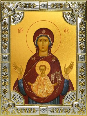 купить икону Божьей Матери Знамение