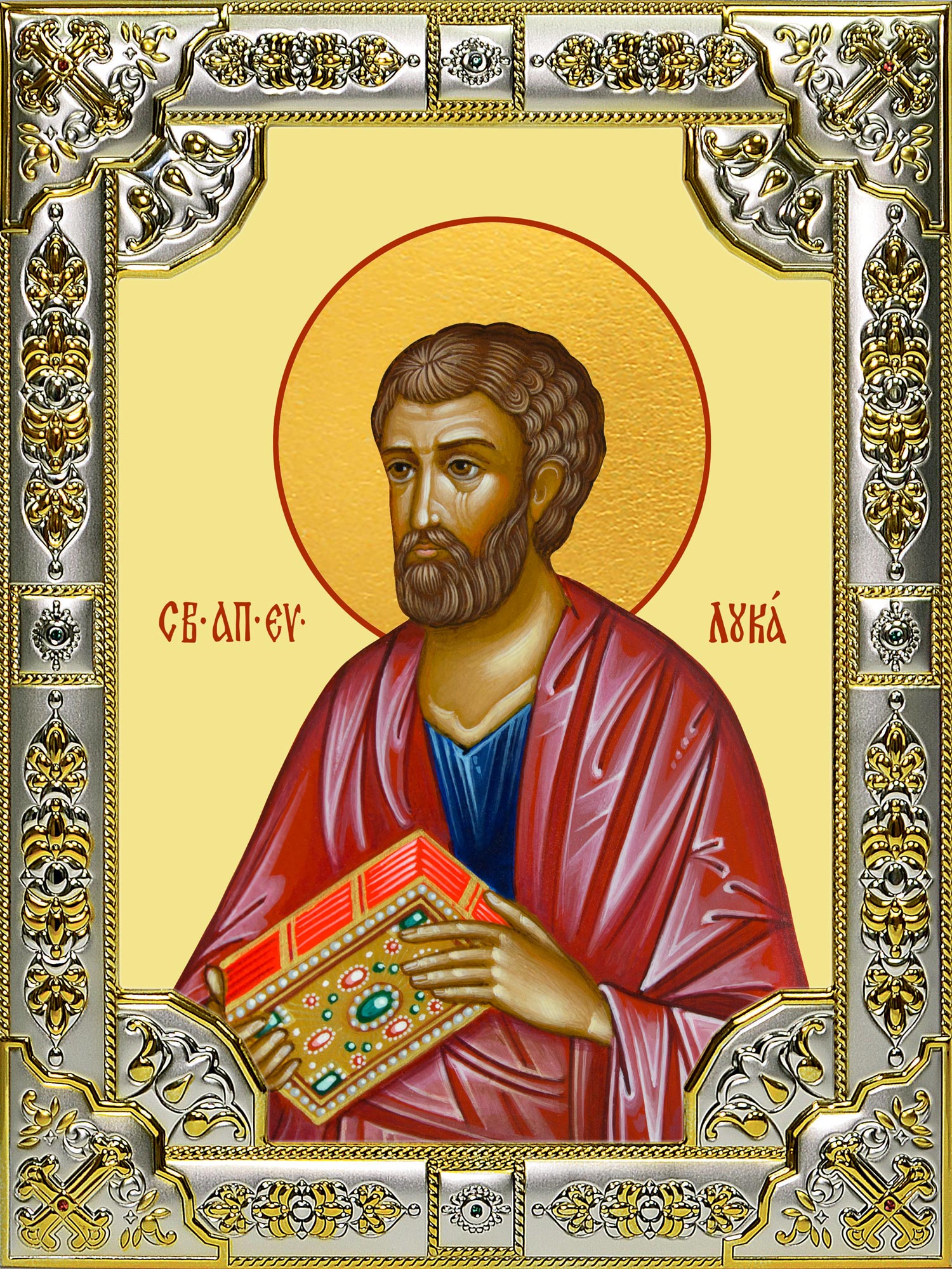 купить икону святой Лука апостол
