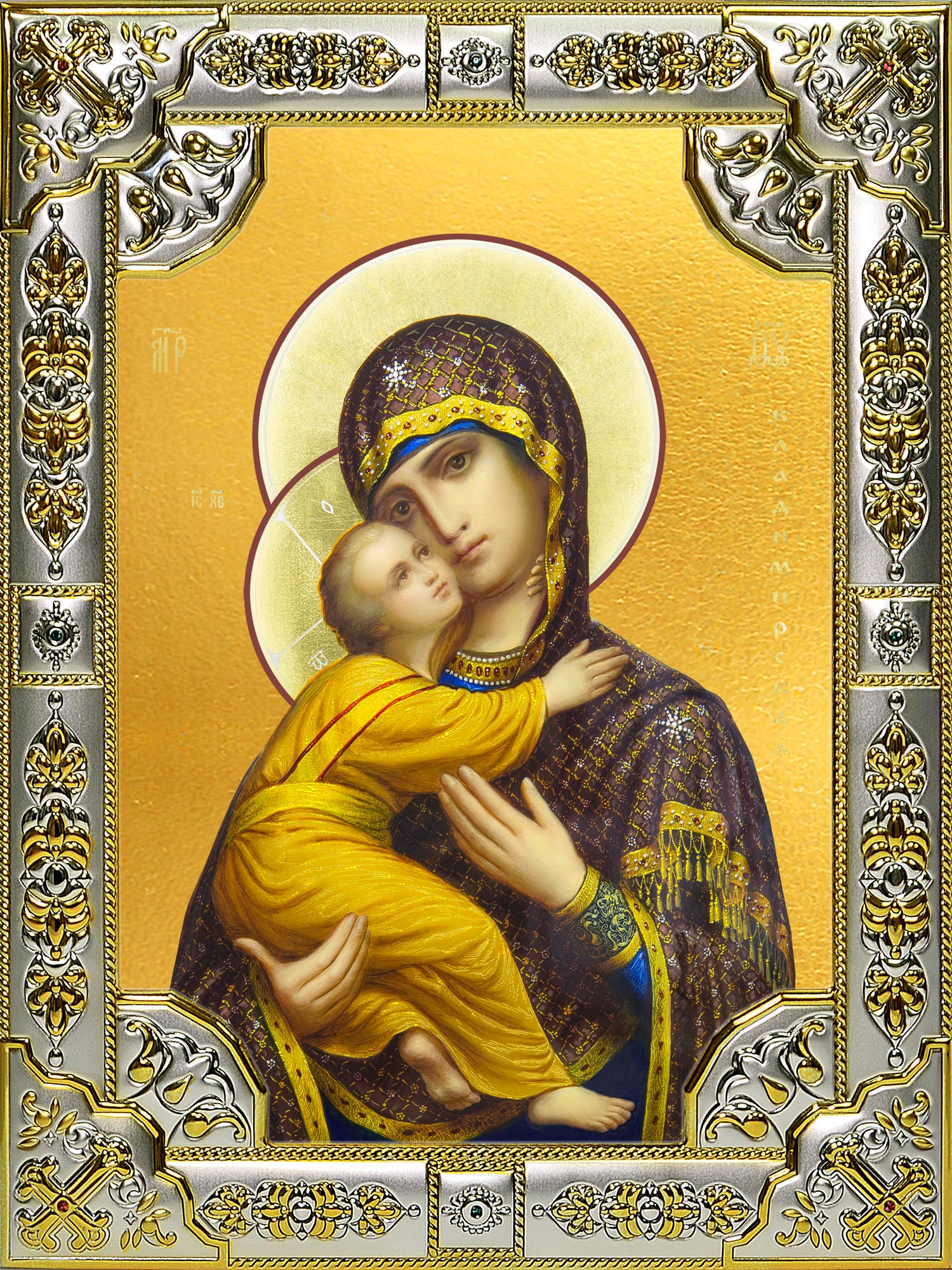 купить икону Божьей Матери Владимирская B-4234