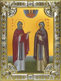 купить икону святые Петр и Феврония Муромские