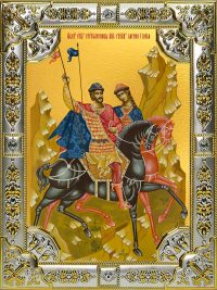купить икону святые Борис и Глеб князья