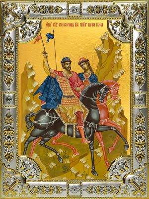 купить икону святые Борис и Глеб князья
