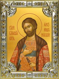 купить икону Александр Невский благоверный князь B-451