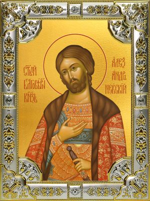 купить икону Александр Невский благоверный князь B-451