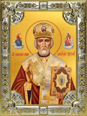 купить икону святой Николай чудотворец B-4709