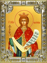 купить икону Екатерина великомученица