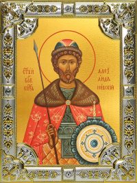 купить икону Александр Невский благоверный князь B-6093