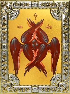 купить икону Серафим Шестикрылый