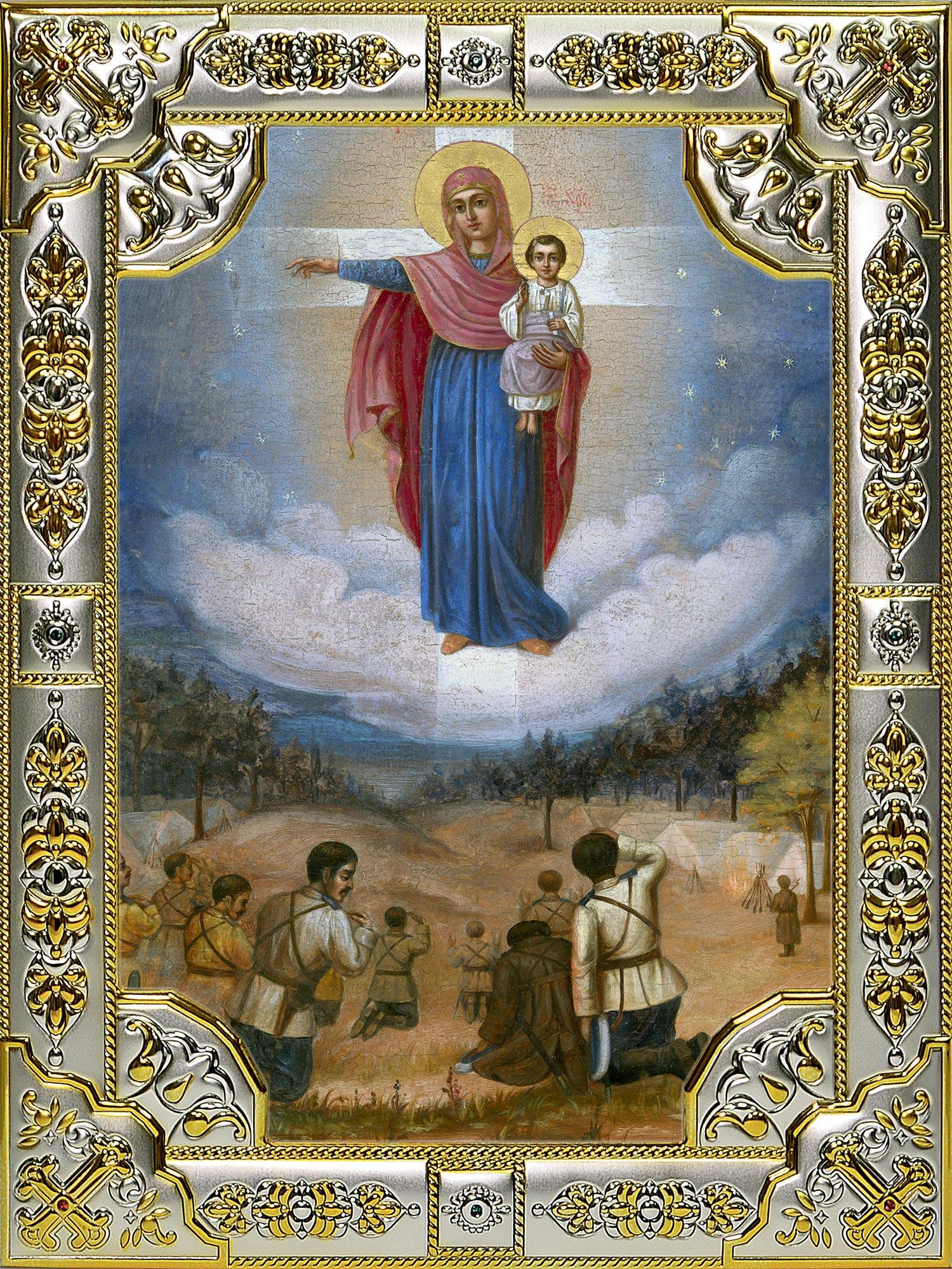 купить икону Божьей Матери Августовская