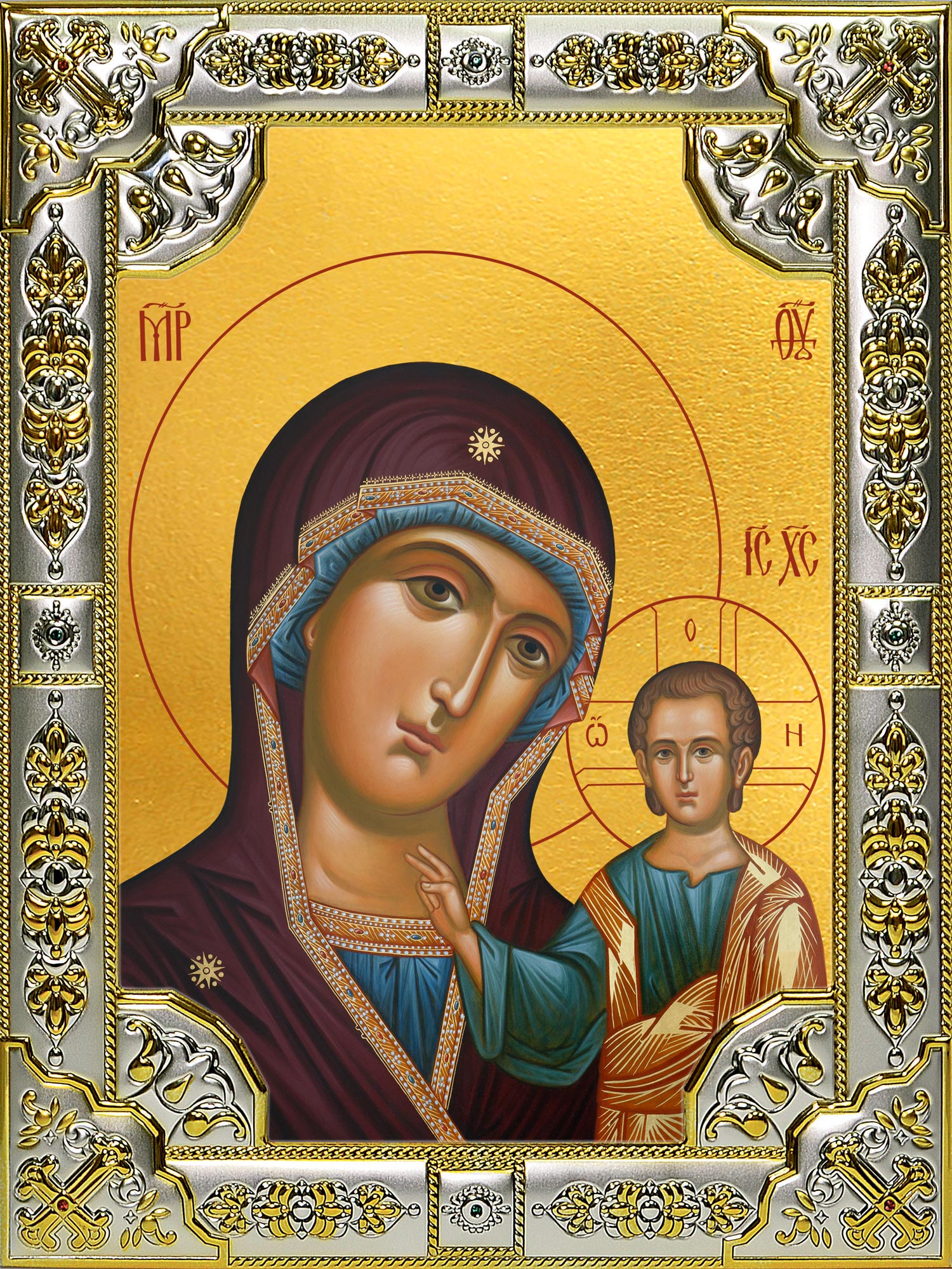 купить икону Божьей Матери Казанская