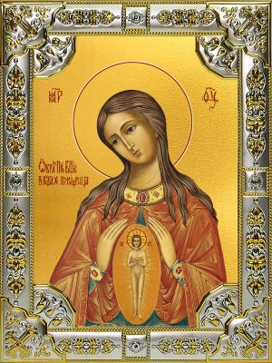 купить икону Божьей Матери В родах помощница