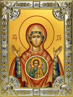 купить икону Божьей Матери Знамение