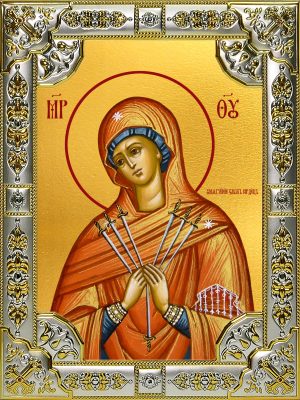 купить Умягчение злых сердец икону Божьей Матери