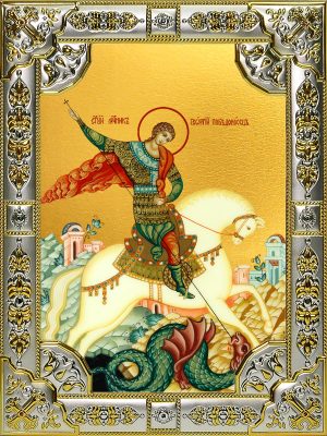 купить икону святой Георгий Победоносец B-6510