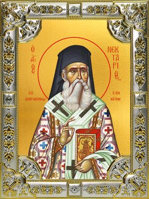купить икону святой Нектарий Эгинский