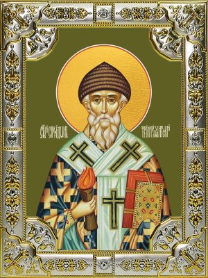 купить икону святого Спиридона Тримифунтского B-6723