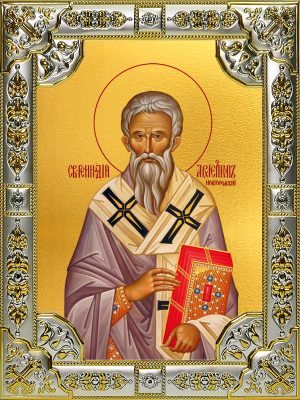 купить икону святой Геннадий Новгородский
