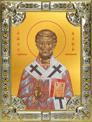 купить икону святой Фавий папа Римский