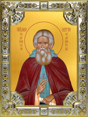 купить икону святой Сергий Радонежский B-6882