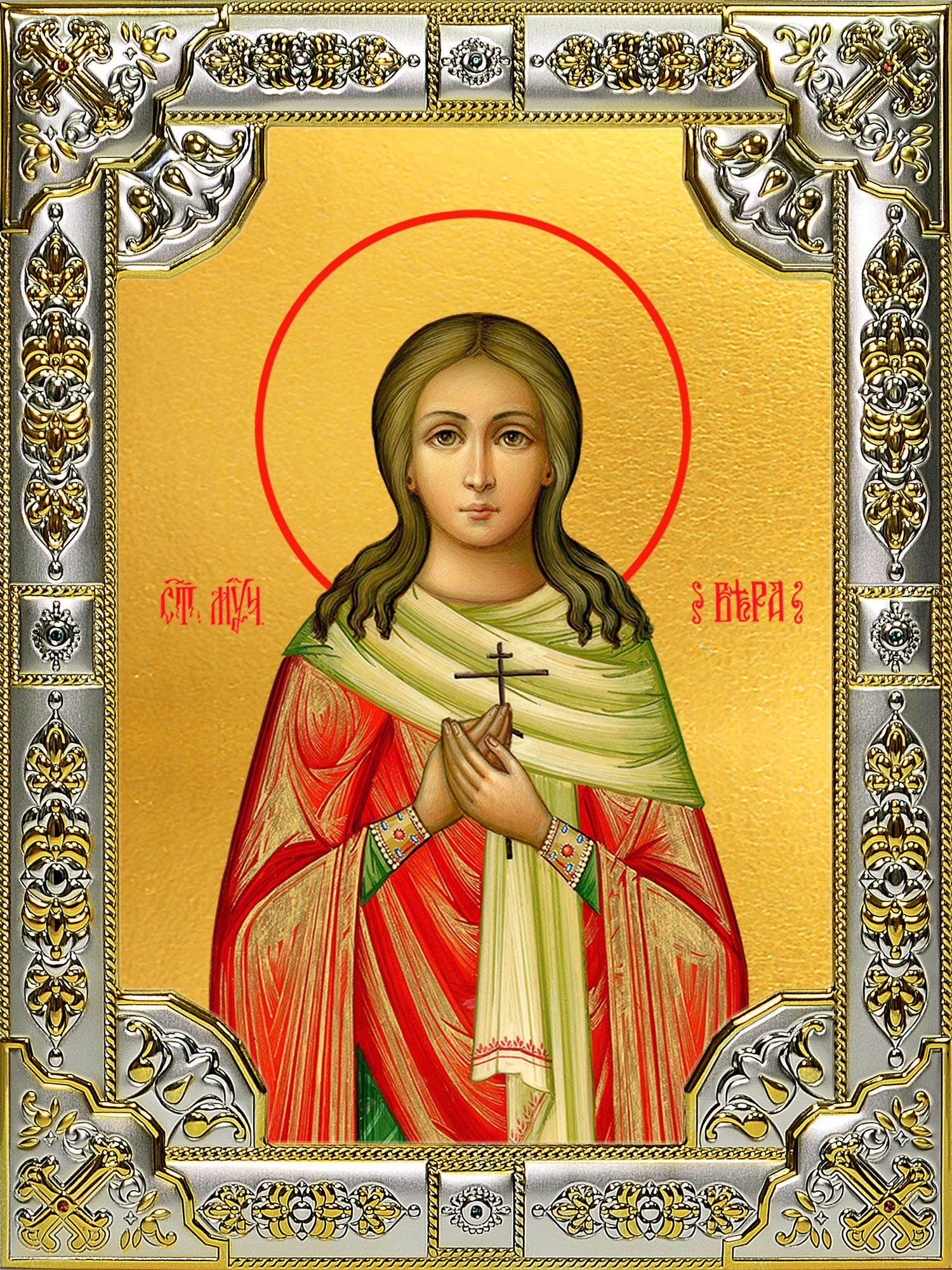 купить икону святой Веры Римской