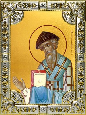купить икону святого Спиридона Тримифунтского B-764