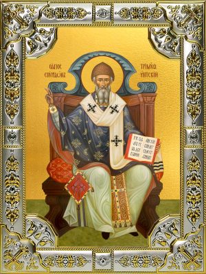 купить икону святого Спиридона Тримифунтского B-784