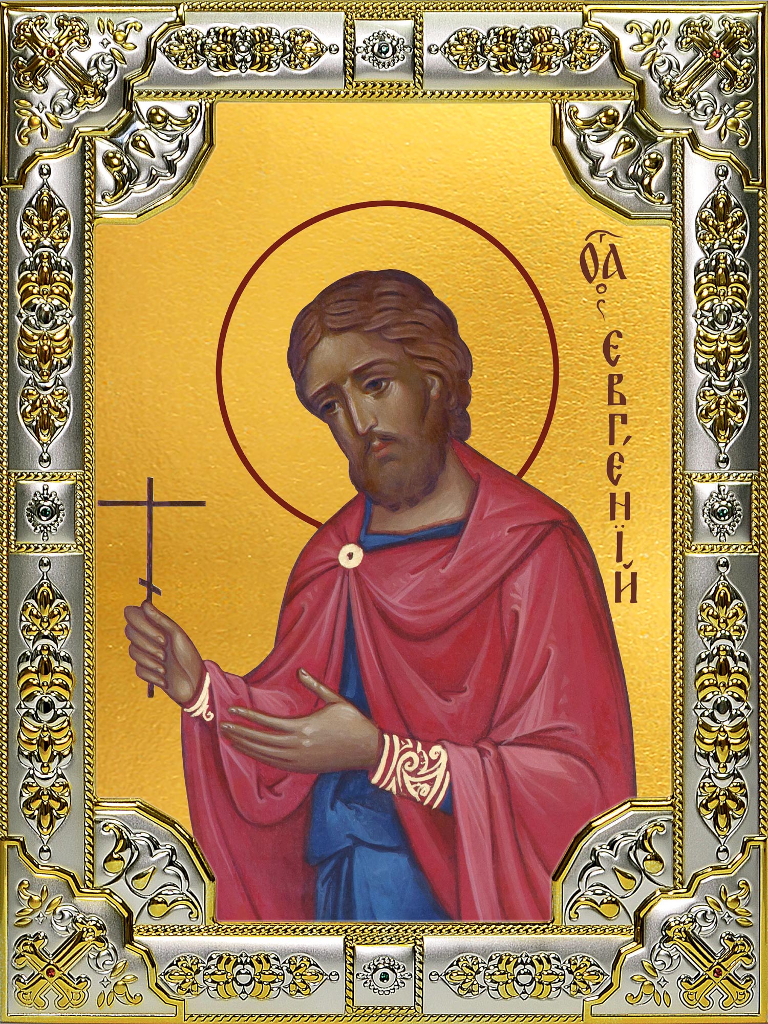 купить икону святой Евгений Севастийский