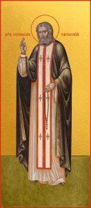 Мерная икона Серафим Саровский преподобный чудотворец