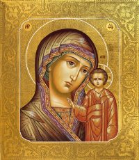 купить икону Казанской Божьей Матери dm00213