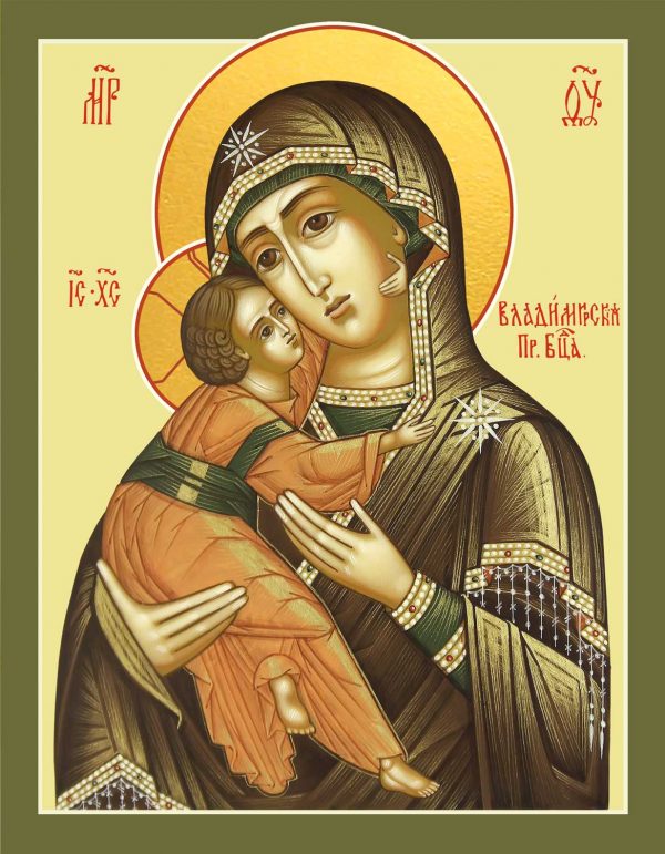 купить икону Владимирской Божьей Матери