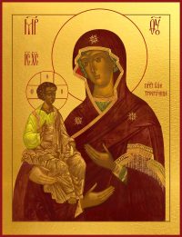 купить икону Божьей Матери Троеручица