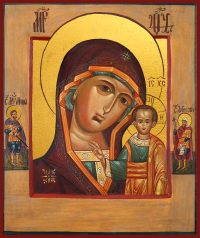 купить икону Казанской Божьей Матери dm00297