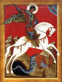 купить икону Георгий Победоносец SIDM-3409