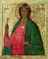 купить икону Варвара великомученица SIDM-3492