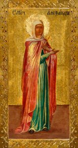 купить икону Александра Римская