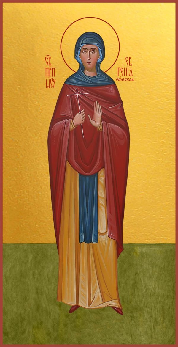 Мерная икона Евгения Римская преподобномученица