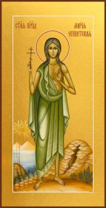 Мерная икона Мария Египетская преподобная