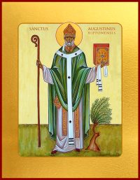 купить икону Августин Иппонийский