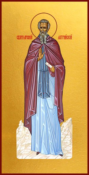 купить икону святой Арсений Латрийский