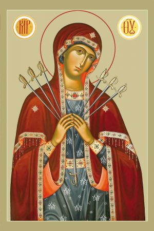 купить Семистрельная икона Божьей Матери