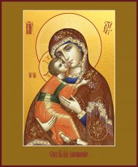 купить икону Владимирской Божьей Матери