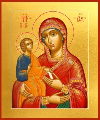 купить икону Божьей Матери Троеручица