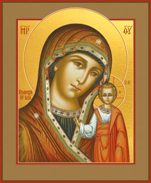 купить икону Казанской Божьей Матери