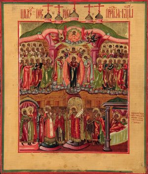 купить икону Покров Пресвятой Богородицы SIDM-3217