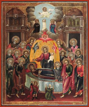 купить икону Успение Пресвятой Богородицы SIDM-3223