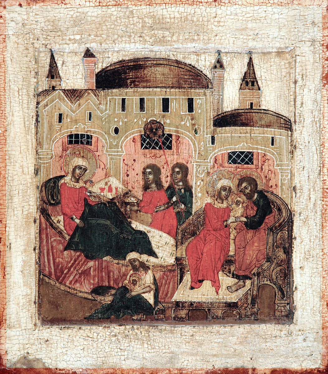 купить икону Рождество Пресвятой Богородицы SIDM-3224