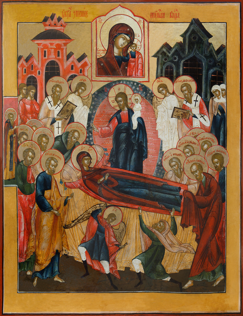 купить икону Успение Пресвятой Богородицы SIDM-3225